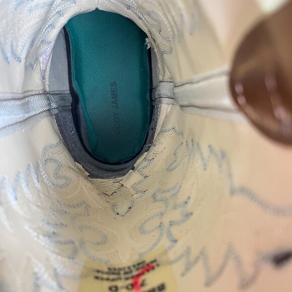 Cody James Square Toe Boots Child Youth Size 7.0 D Style BBSC1895 Leather Brown - Picture 13 of 16